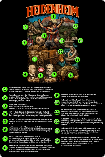 Heidenheim Vintage-Shirt